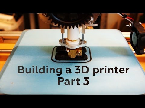 Building the Velleman K8200 3D printer - Part 3: Printing and Calibration