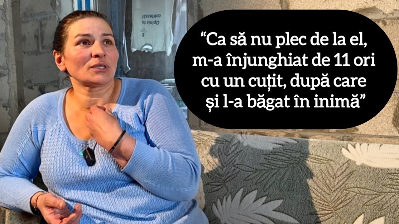 “Ca să nu plec de la el, m-a înjunghiat de 11 ori cu un cuțit, după care și l-a băgat în inimă”
