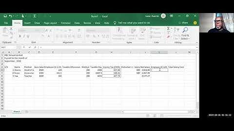 How to prepare a Payroll in Excel