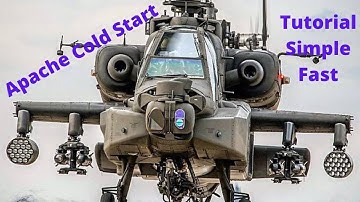 Apache Cold Start/Takeoff Tutorial - Simple * DCS World *