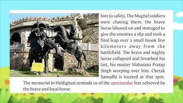 THE REGIS | ENGLISH-4 | CHAPTER-14 | CHETAK : MAHARANA PRATAP