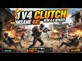 💫BGMI NEW UPDATE 4.4 SOLO 1V4 CLUTCH GAMEPLAY/ BGMI LIVE /SZUGAMER