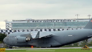 C17 Landing Takeoff At Kdab