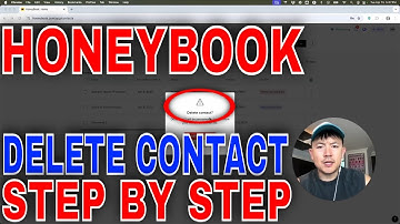 ✅  How To Delete Remove Contact In HoneyBook🔴