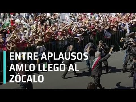 AMLO deja el Congreso para dirigirse a Palacio Nacional - Transición 2018