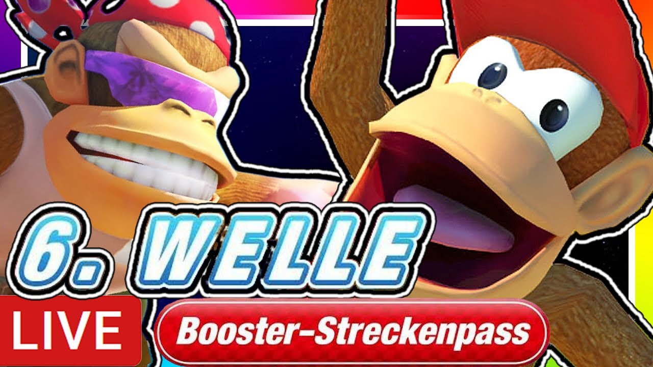 🔴 Welle 6 Hype! 90MinutenTurnier! Mit Zuschauern Mario Kart 8 Deluxe BoosterStreckenpass 🇩🇪