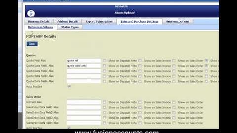How to create custom fields for your sales and purchase documents.wmv