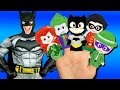 Batman finger family song  superheroes and villains batman joker riddler catwoman