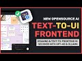 Draw-A-UI: Opensource Mockup &amp; Text-to-Frontend AI Generator with GPT-4O (OpenUI &amp; v0 Alternative)