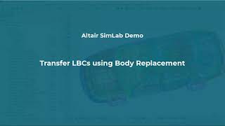SimLab Demo - Replace part in FE Assembly