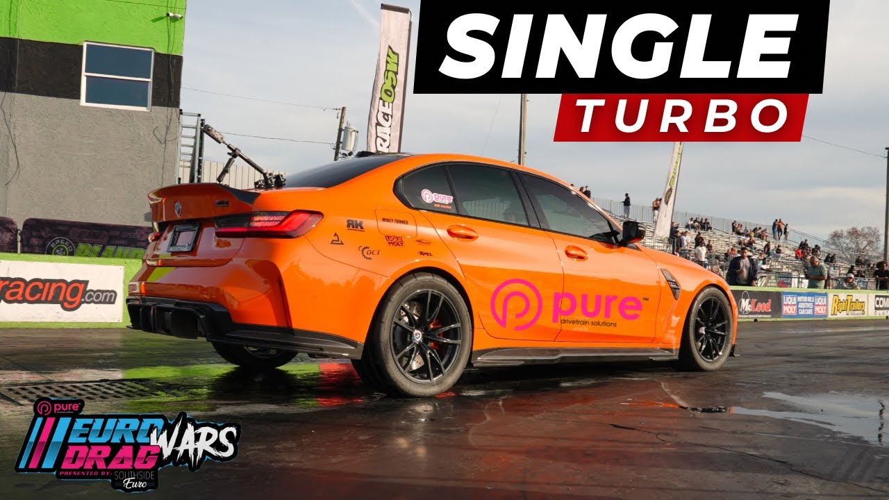 SINGLE TURBO BMWS EMBARRASS THE REST | Euro Drag Wars [4k]