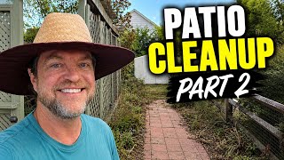 My Cozy Patio Needed This! Part 2 | Cleaning Up the Flower Beds