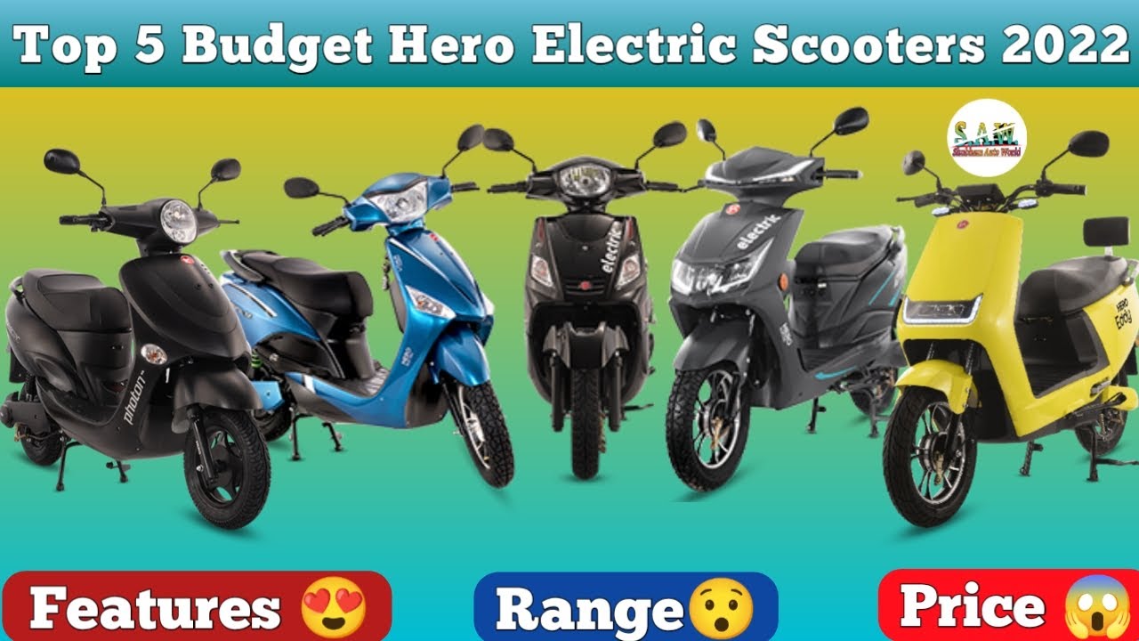 Top 5 Electric Scooters In India 2022 New Electric Scooters 2022