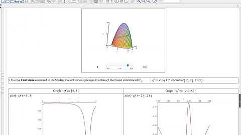 A Maple Exploration of Surface Curvature(s)