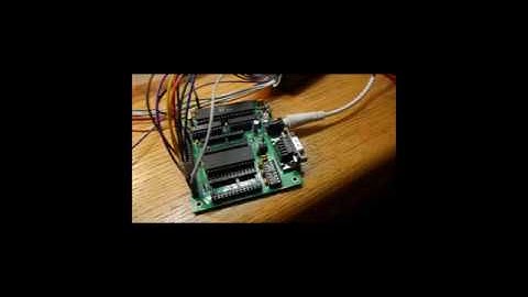 #260 8085 SBC runs a program