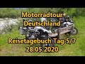 Tag 5/7 Motorradtour durch Deutschland, Reisetagebuch