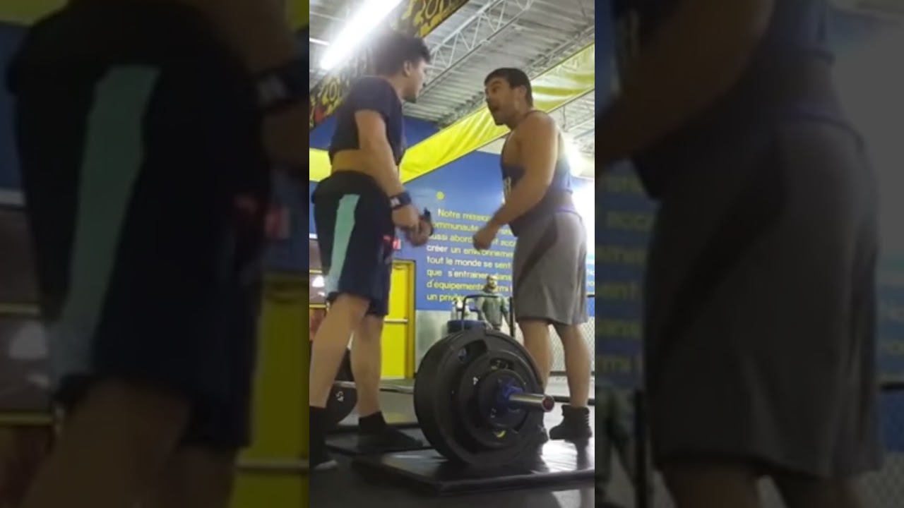 Guy Gets Kicked Out for Deadlifting Too Loud 