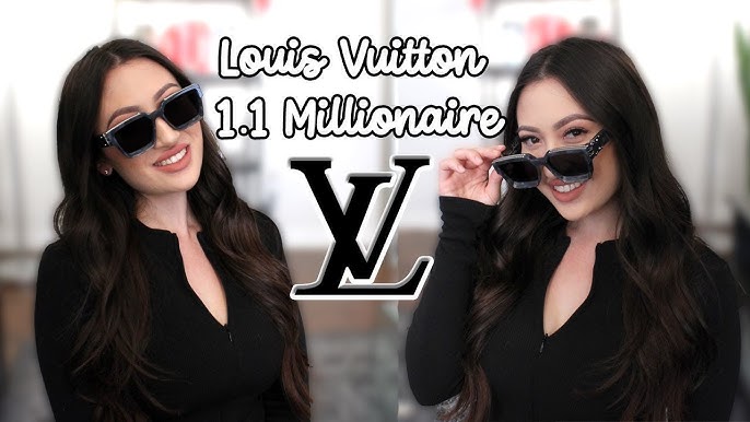 Louis Vuitton Red Z1165W 1.1 Millionaires Square Sunglasses