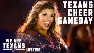 BTS of Gameday with the Houston Texans Cheerleaders | Beyond the Boots