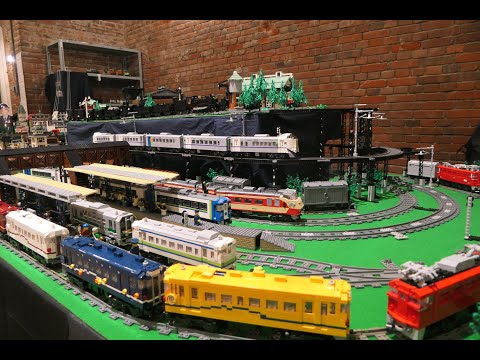 カネモリトレインフェスティバル7 Lゲージ推進機構鉄道ジオラマ