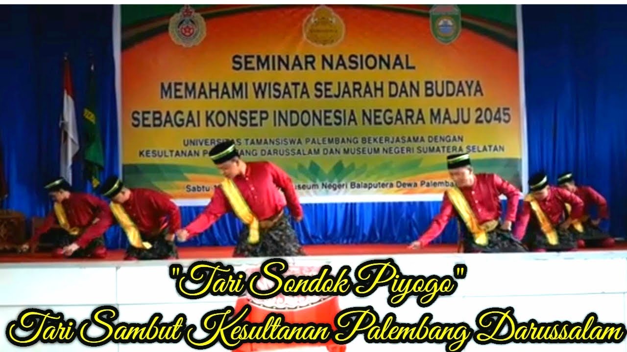 Tari Sondok Piyogo | Tari Sambut Kesultanan Palembang Darussalam Sumatera Selatan