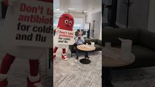 Andi Biotic says, Don’t take #antibiotics for colds or flu #AndiBiotic #amr #antibiotics