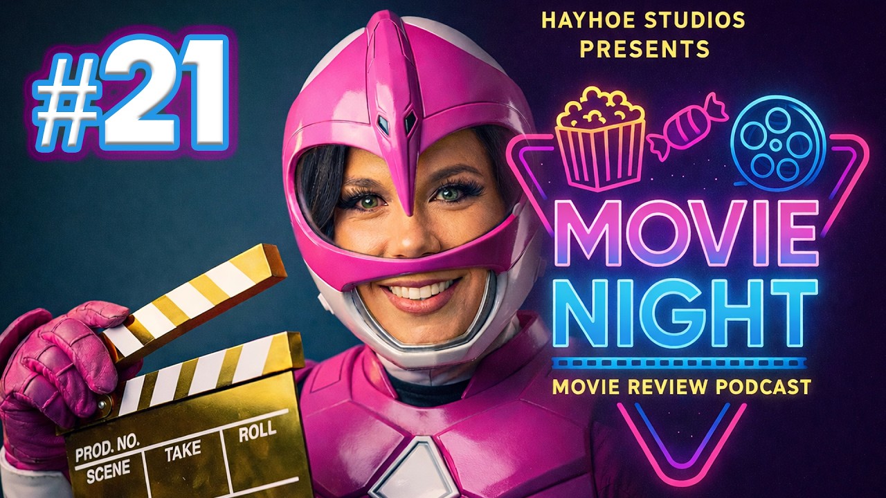 Power Rangers 90's Nostalgia expert Ashley McDougall! Movie Night Ep. 21 #nostalgia 