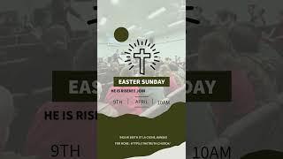 Join us on Easter Sunday