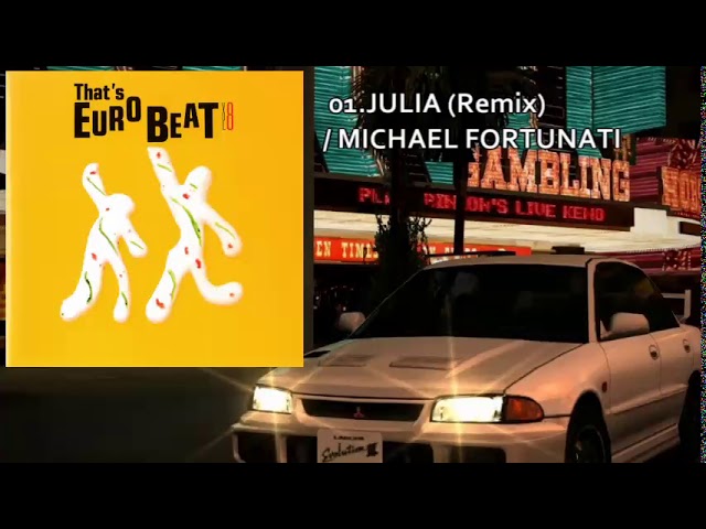 JULIA (Remix) / MICHAEL FORTUNATI / That's EUROBEAT VOL.8-01 - YouTube