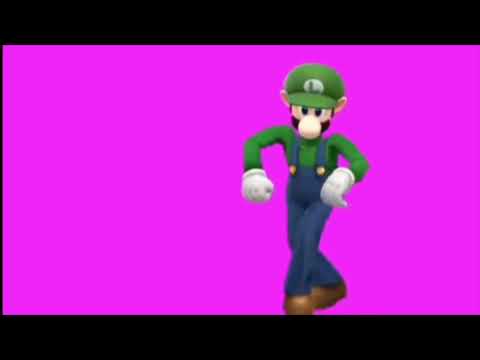 Super Smash Bros but it’s just Luigi doing the default dance