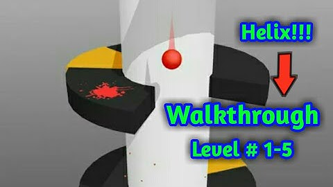 Helix Jump Beginning levels | Game Challenging Portrait Mode