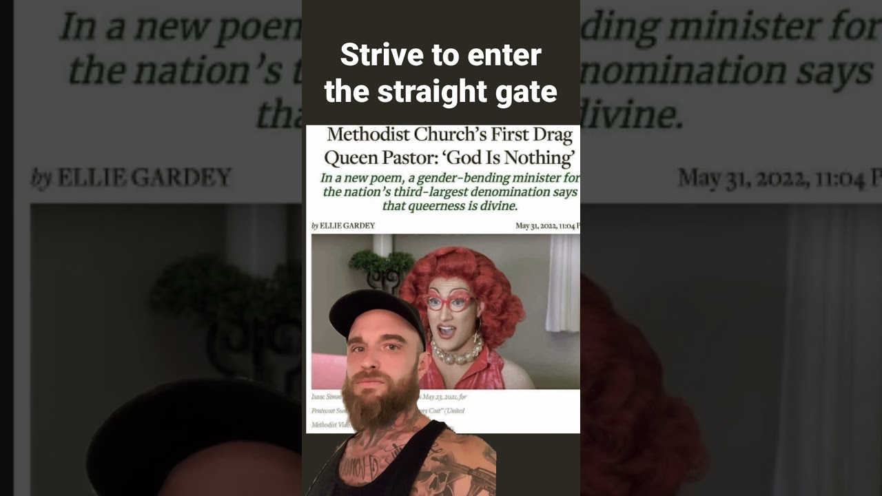 Drag queen pastor? Christianity cannot be modernized Somethings￼ Must remain the same