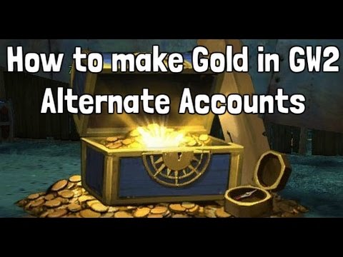 How To Make Gold In GW2: Alternate Accounts