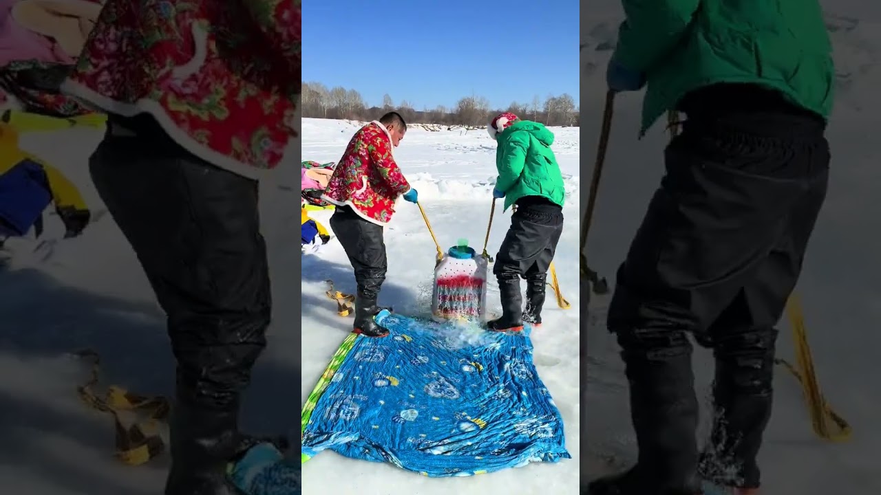 Today I catch lot of ice fish 