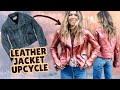 How To Make a METALLIC Leather Jacket! ($6 UPCYCLE) | DIY w/ Orly Shani