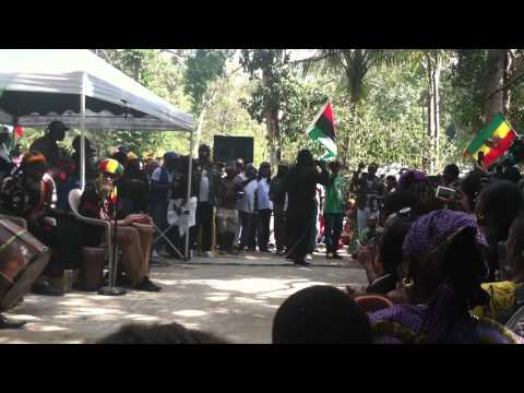 Makalon Family at Peter Tosh earthday performance by Warrior King and Bushman Barack