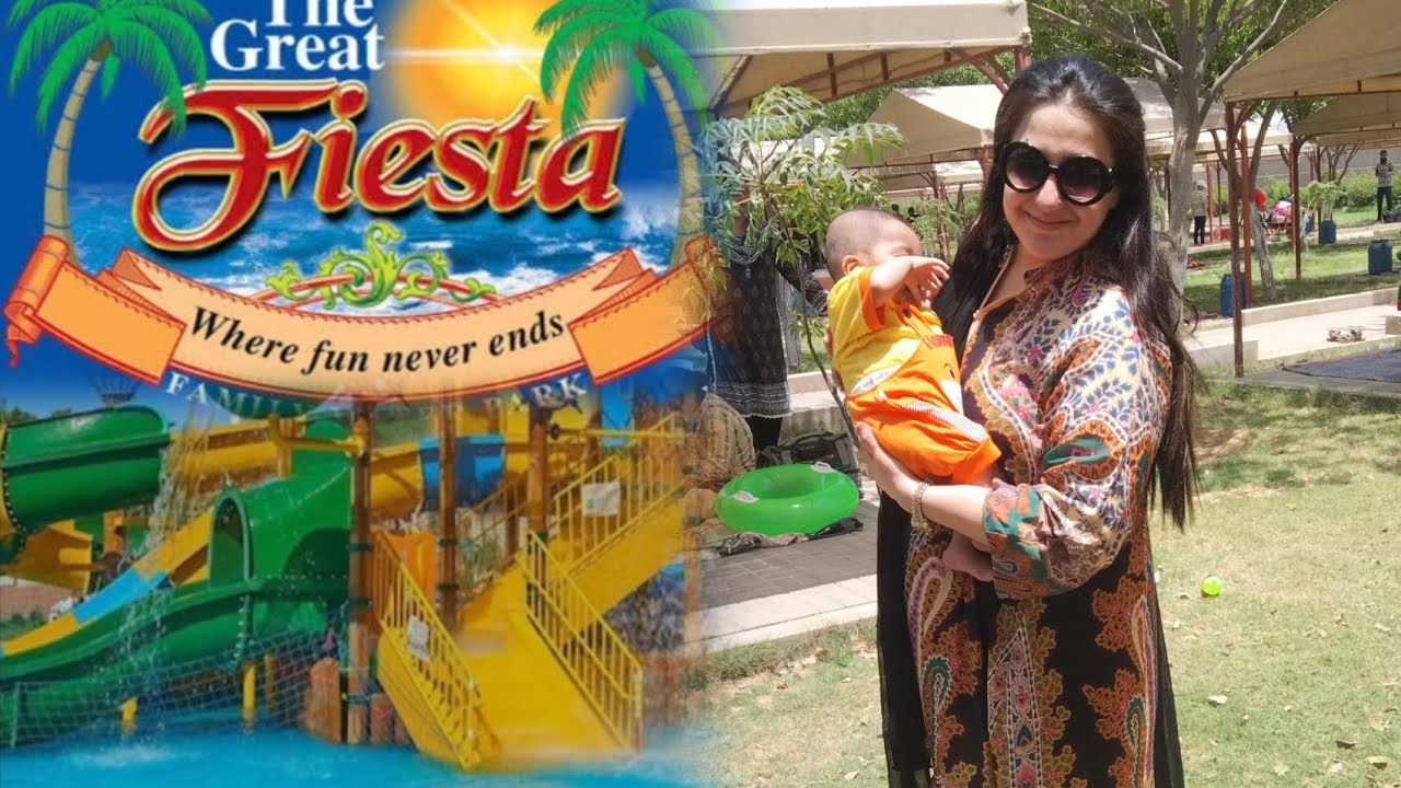 Family picnic-full enjoy the great fiesta water Park|| Dabang family Vlogs🔥