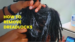 DREADLOCK REMOVAL: Unveiling the TRANSFORMATION