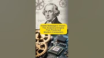 The Analytical Engine That Predicted Modern Computers | #history #facts #didyouknow