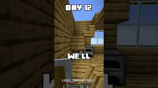 100 Days - [Minecraft Shorts] - Day 12 #minecraft #100days