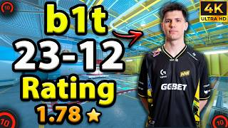b1t 23-12 plays Faceit 3400 avg Lobby (Nuke) #cs2 #counterstrike2 #кс2 #pov #b1t #faceit #demo #nuke