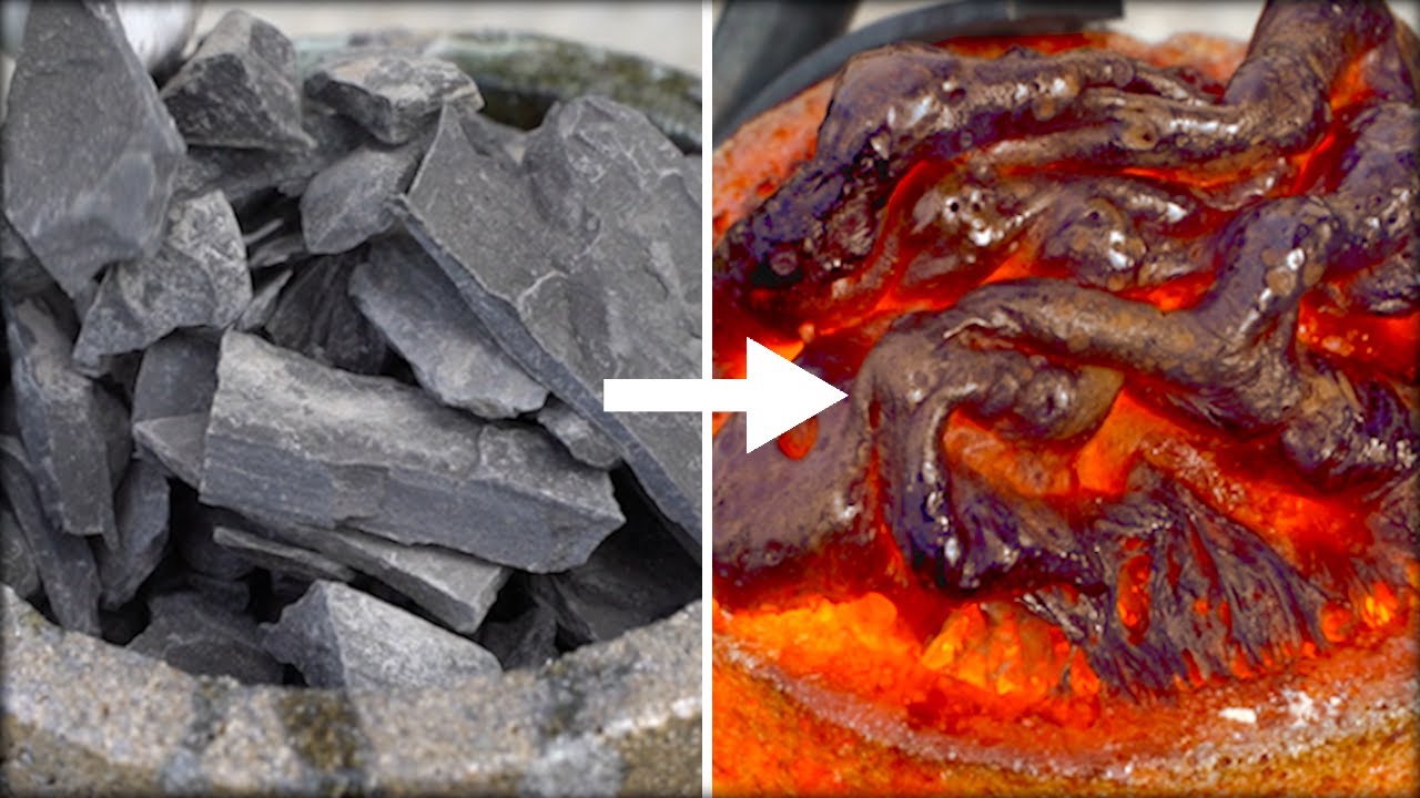 Turning Rocks Into LAVA! The 3000° YouTube