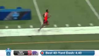 Tyler Lockett en #NFLCombine Information