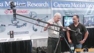 Camera Motion Research iFootage Minicrane M1 III Video Jib and Wild Bull T5 Tripod - NAB2016