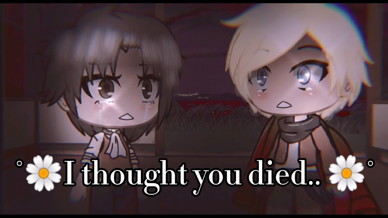 🌼°I thought you died.. °🌼//AOT//Levi x Erwin//❤️Eruri❤️//~Sad~//