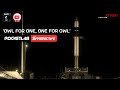 Rocket Lab -Launched 'Owl For One, One For Owl' Mission
