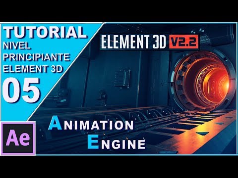 Curso Element 3D nivel principiante 5 "Animation Engine" // Tutorial E3D