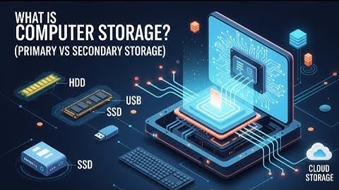 What is Computer Storage? | Primary Storage VS Secondary Storage | Simple Explanation for Beginners