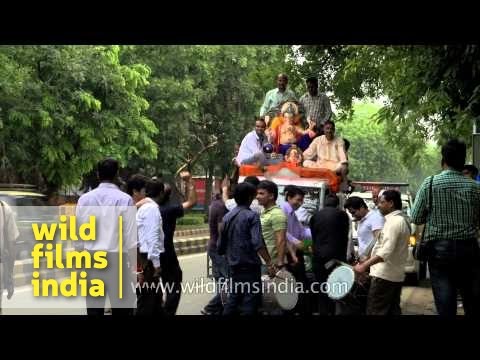 Ganesh Chaturthi celebration in Delhi