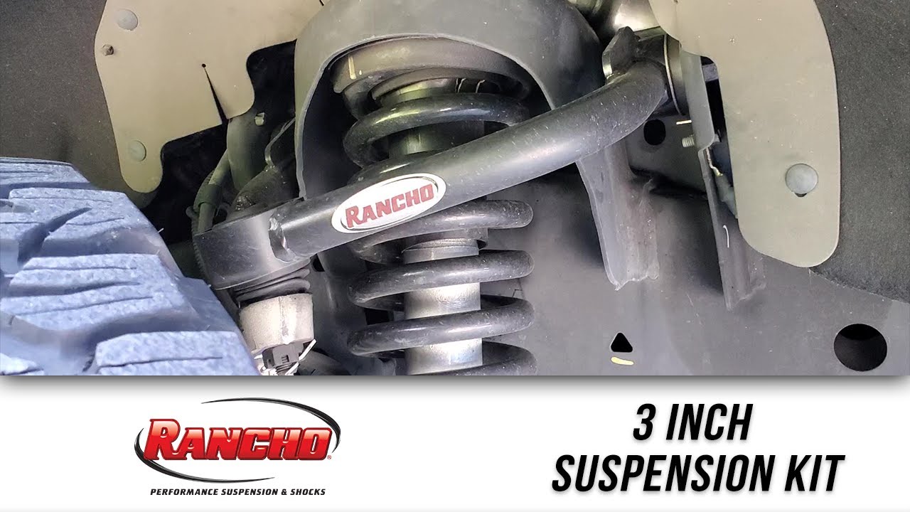 Rancho 3 Inch Suspension Kit Features and Review YouTube